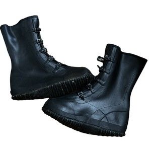 Rubber Onguard Size 12 Black Boots.